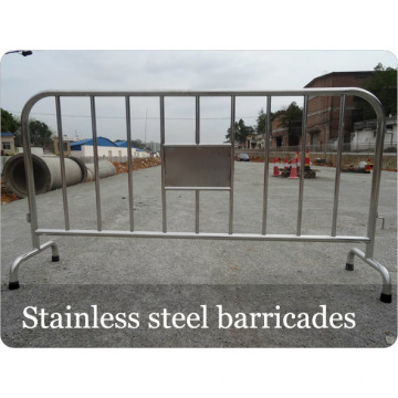 Stainless Steel Crowd Control Steel Barricades
